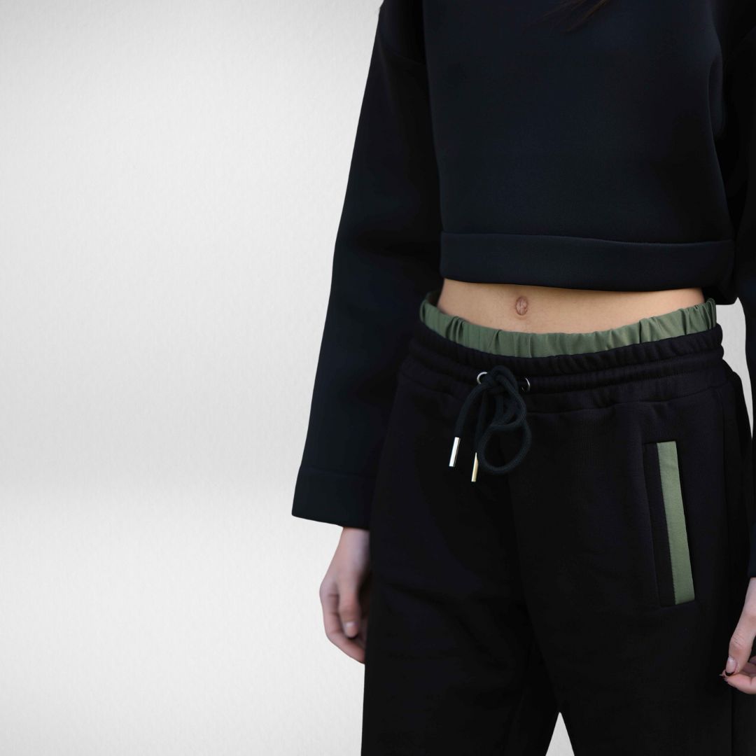 Double-Waist Joggers