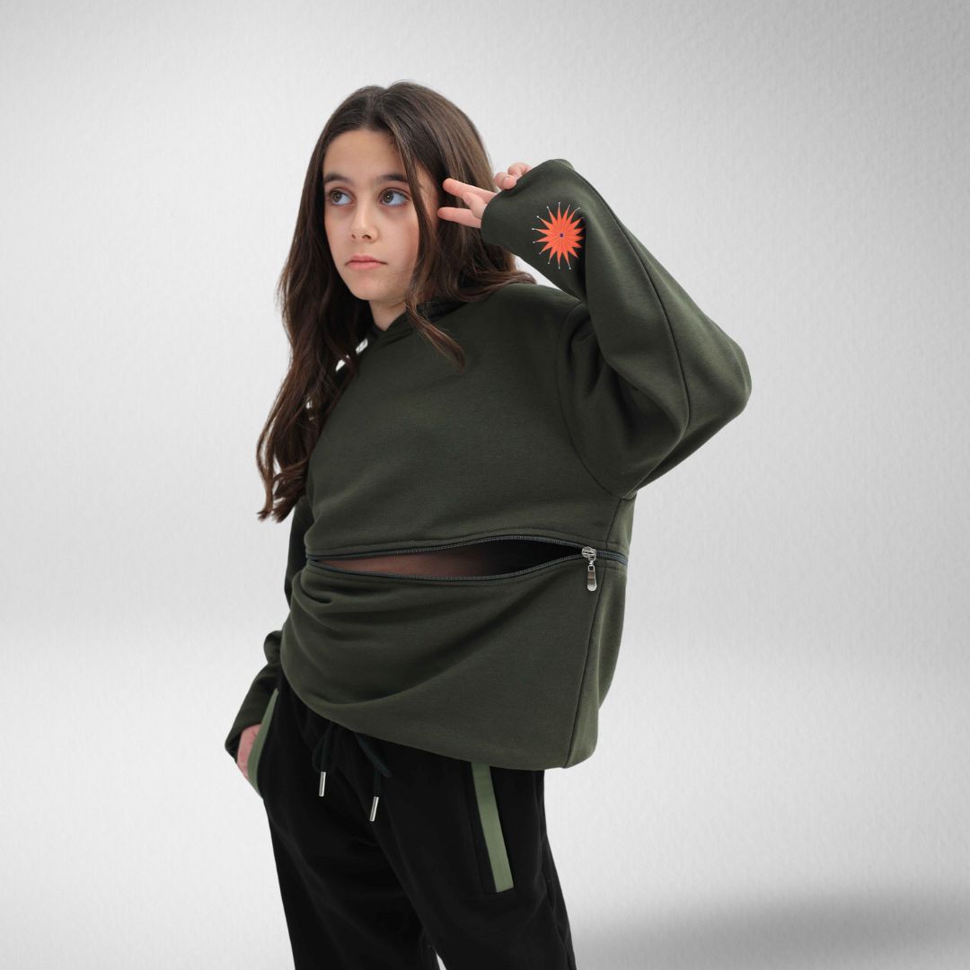 Zipped Hoodie