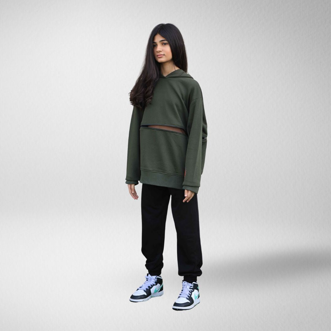Zipped Hoodie
